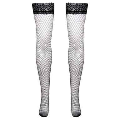 جوراب ساق بلند زنانه ماییلدا مدل زنبوری فیشنت کد 4922-4315 رنگ مشکی