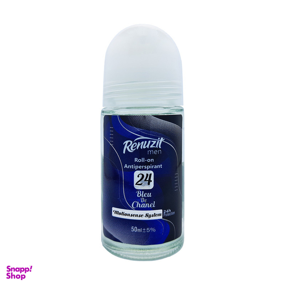 رول ضد تعریق رینوزیت مدل Bleu de Chanel حجم 50 میلی لیتر