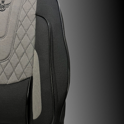 روکش صندلی خودرو مدل طبی آئوودی کد 3004 مناسب پژو 206 و 207 و رانا پلاس