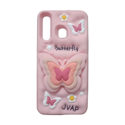 قاب گوشی موبایل سیلیکونی عروسکی مدل پروانه Butterfly کد 99 مناسب سامسونگ Galaxy A30S/A50/A50S
