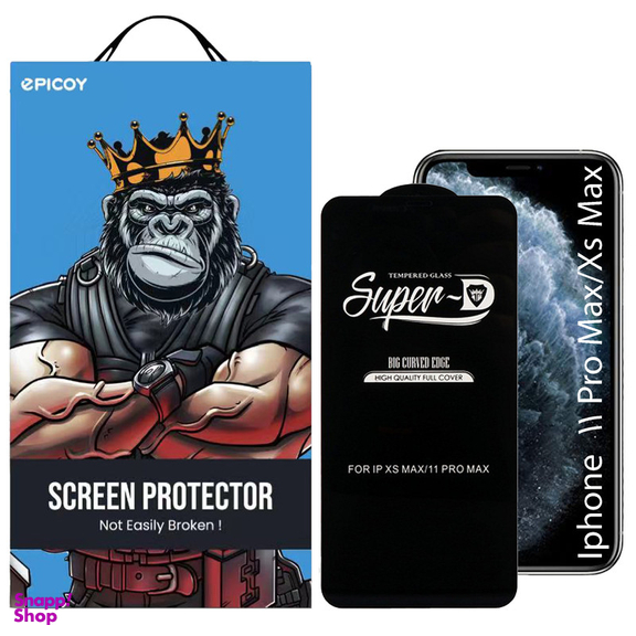 محافظ صفحه نمایش اپیکوی مدل Super 5D مناسب برای گوشی موبایل اپل iPhone 11 Pro Max / Xs Max