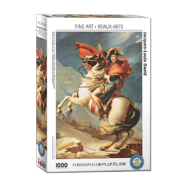 پازل 1000 تکه یوروگرافیکس پازلز مدل 6000-5889 Napoleon Crossing the Alps