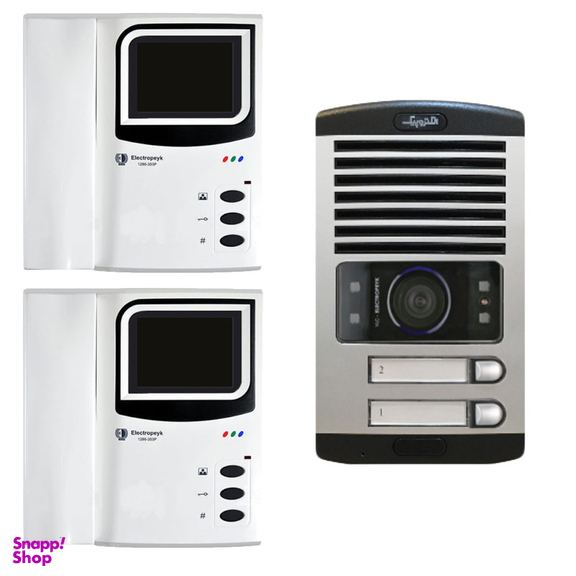 درب باز کن تصویری الکتروپیک کد 1006 مجموعه 3 عددی