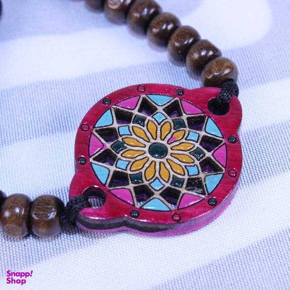 دستبند دخترانه سرهه مدل منگوله دار طرح سنتی
