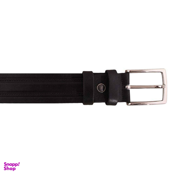 کمربند چرم طبیعی مردانه کد Z245111 مشکی