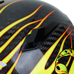 کلاه کاسکت ال اس تو مدل FF801 Scorpion Black Yellow به همراه کاور