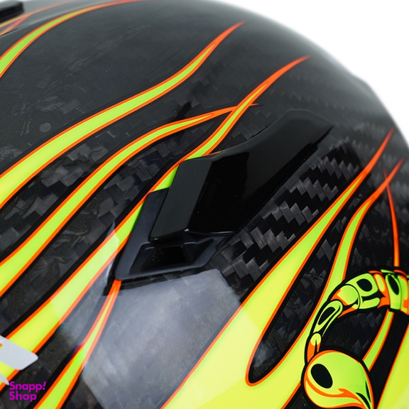 کلاه کاسکت ال اس تو مدل FF801 Scorpion Black Yellow به همراه کاور