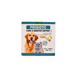 پودر پری بیوتیک حیوانات خانگی مدل prody pet وزن 75 گرم