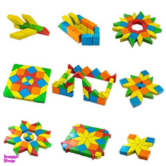 کاشی موزاییک چوبی سپتا کد 36