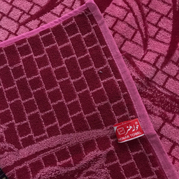 حوله دستی هنر طرح لاله سایز 75x40 سانتی‌متر