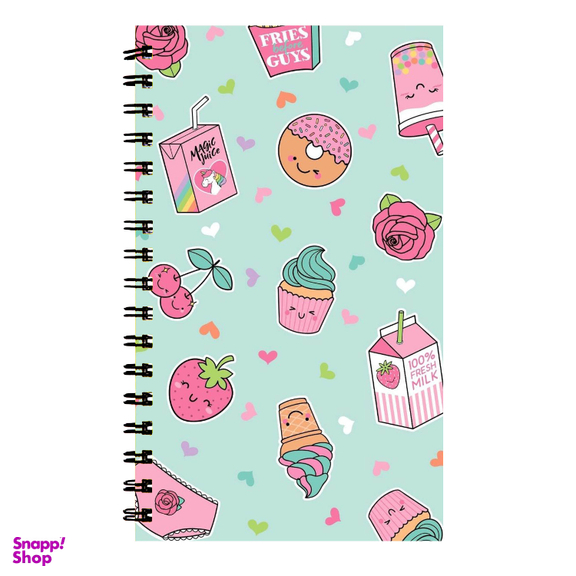 دفتر نت موسیقی 40 برگ طرح بستنی کد 082