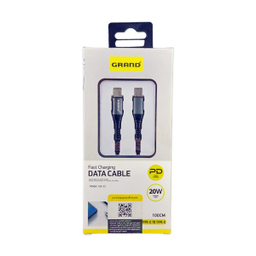 کابل تبدیل Type-C به Type-C گرند مدل GK-22 طول 1 متر