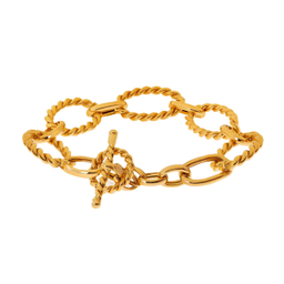 دستبند طلا 18 عیار زنانه کاپانی کد KB006