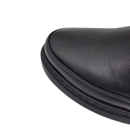 نیم بوت طبی مردانه چرم ریباری مدل Z24 رنگ مشکی