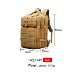 کوله پشتی مدل تاکتیکال کد E50