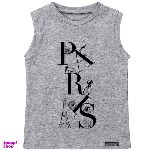 تاپ دخترانه 27 مدل Eiffel Tower Paris کد MH932