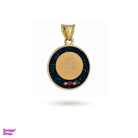 پلاک گردنبند طلا 18 عیار دخترانه میلی گالری طرح وان یکاد کد MT804