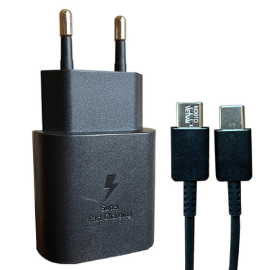 شارژر دیواری 20 وات توربو مدل Galaxy-A14 به همراه تبدیل USB-C