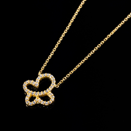 گردنبند طلا 18 عیار زنانه جواهری سون کد 2501