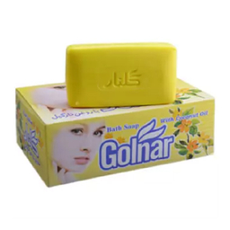 صابون حمام زرد گلنار (Golnar) وزن 130 گرم