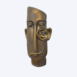 مجسمه مدل گل چهره کد 5004 رنگ قهوه ای