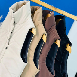 پافر زنانه کد 1 رنگ کرم