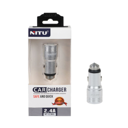 شارژر فندکی 2 پورت نیتو NT-CC801