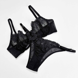 ست سوتین و شورت زنانه نوشه پوش کد 86003