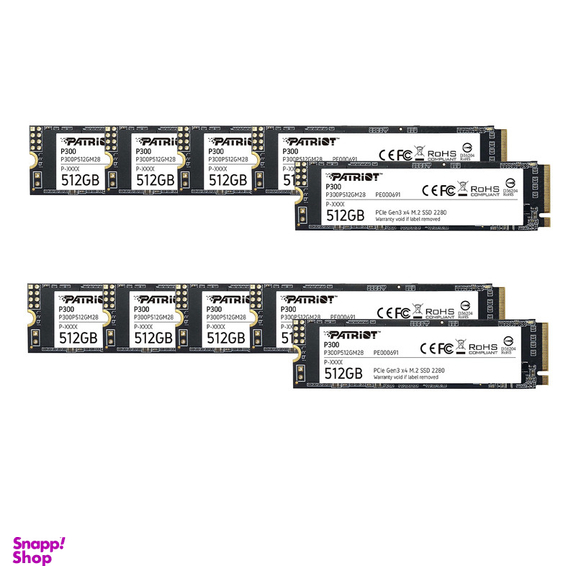 اس اس دی اینترنال پتریوت مدل P300 ظرفیت 512 گیگا بایت