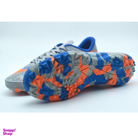 کفش فوتبال پسرانه مدل C-8788 رنگ طوسی