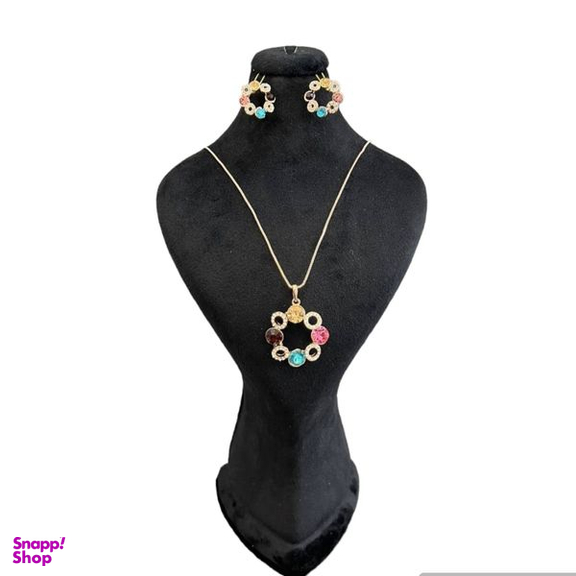 نیم ست زنانه وینویز مدل دایره کد Stop7766