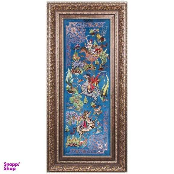 تابلو فرش دستباف سی پرشیا مدل شکارگاه کد 903704