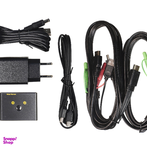 کی وی ام سوییچ 2 پورت HDMI کی نت پلاس مدل KP-H622