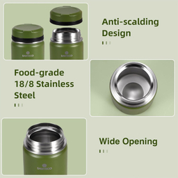 فلاسک غذا سانتکو مدل Koge Fodd Jar گنجایش 500 میلی‌ لیتر