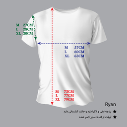 تیشرت زیگ مدل ryan رنگ مشکی