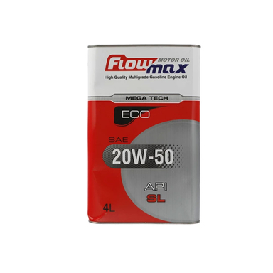 روغن موتور فلومکس مدل 20w50 SL حجم 4 لیتر