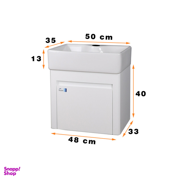 ست کابینت و روشویی دلفین مدل 5030 به همراه آینه