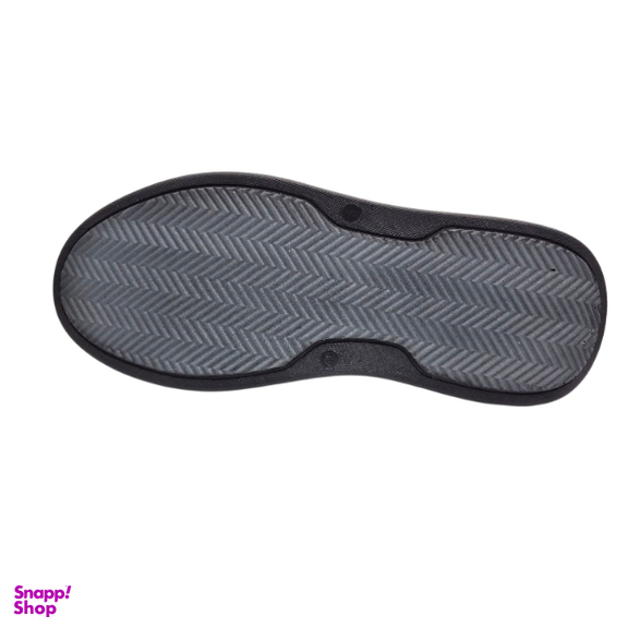 کفش طبی مردانه چرم ریباری مدل V15 رنگ مشکی