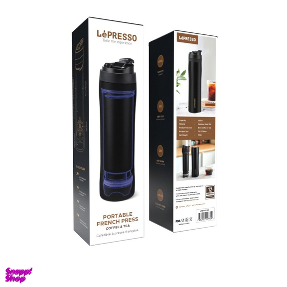 ماگ فرنچ پرس لپرسو مدل LPSPFPBK گنجایش 320 میلی لیتر