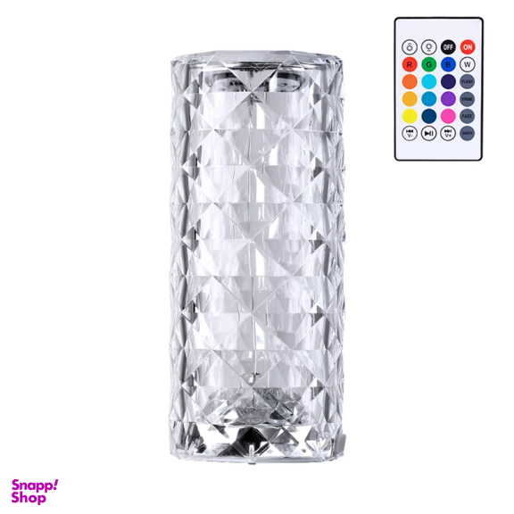 آباژور رومیزی مدل رز کریستالی