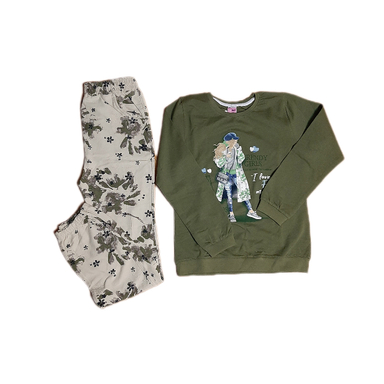 ست بلوز و شلوار دخترانه کد 99