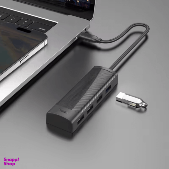 USB هاب 4 پورت هوکو مدل HB41 Type-C