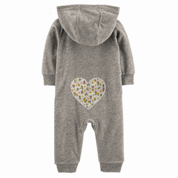 سرهمی نوزادی مدل کلاه دار کد 1856