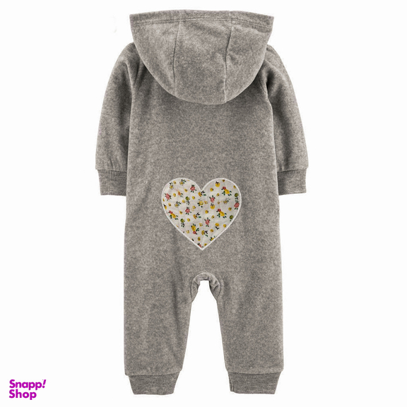 سرهمی نوزادی مدل کلاه دار کد 1856