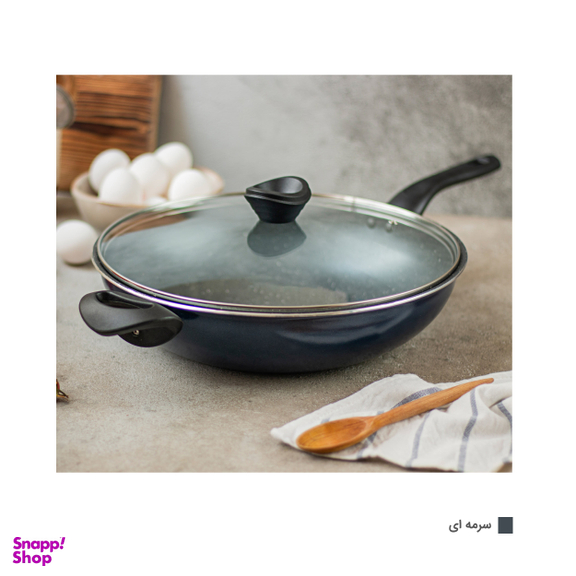 تابه تکنو مدل Wok سایز 32