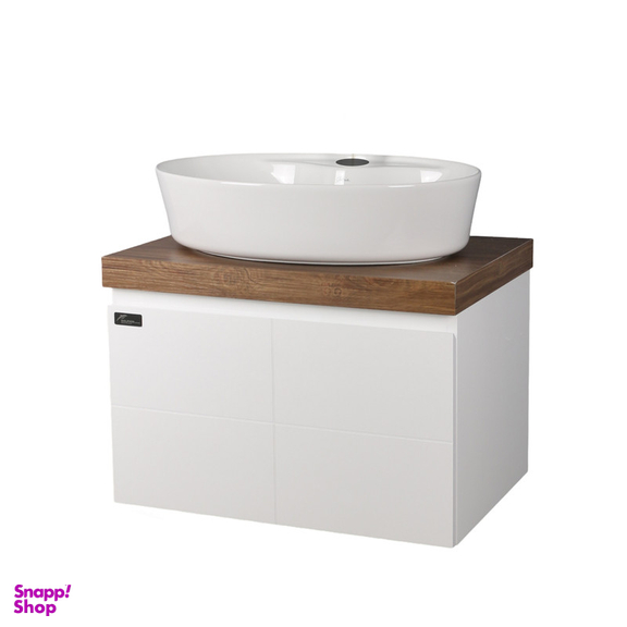 ست کابینت و روشویی دلفین مدل ZN-R13-W-6040 به همراه آینه و باکس