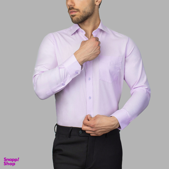 پیراهن مردانه آیکت رنگ گل بهی 17