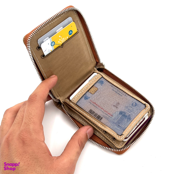 کیف پول دوزیپ طرح مون بلان کد 23