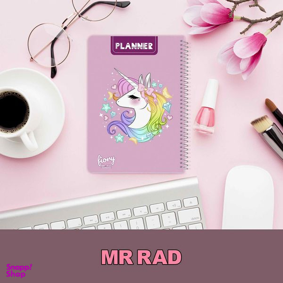 دفتر برنامه ریزی مستر راد طرح اسب تک شاخ مدل پلنر روزانه کد Unicorn 1678