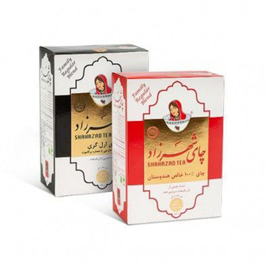 چای ارل گری و هندوستان شهرزاد وزن 100 گرم بسته 2 عددی